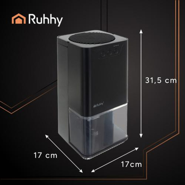 Осушувач повітря чорний Ruhhy 26494/n