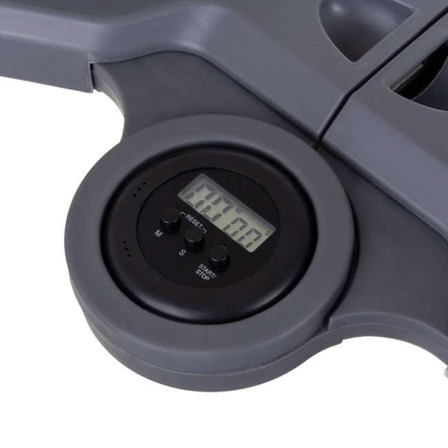 Багатофункціональна дошка для пілатесу та йоги Trizand складна зі лічильником та еластичними ременями (26343)