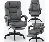 Кресло офисное Diego Comfort Pro серое