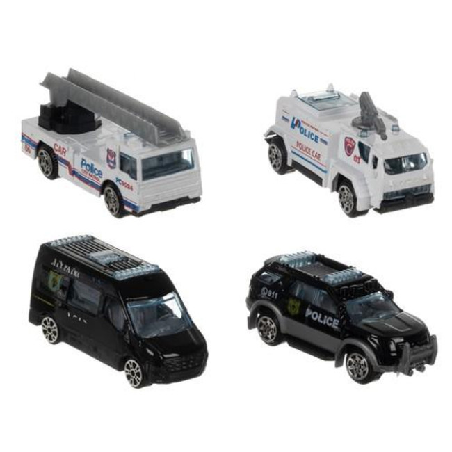 Іграшковий поліцейський літак, парковка 26680/н