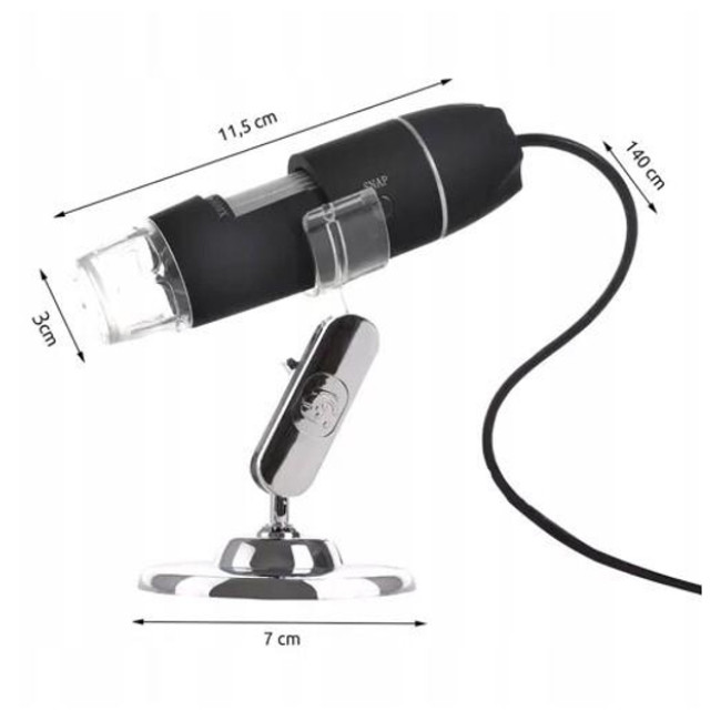 Цифровий USB-мікроскоп 1600x Izoxis 25467