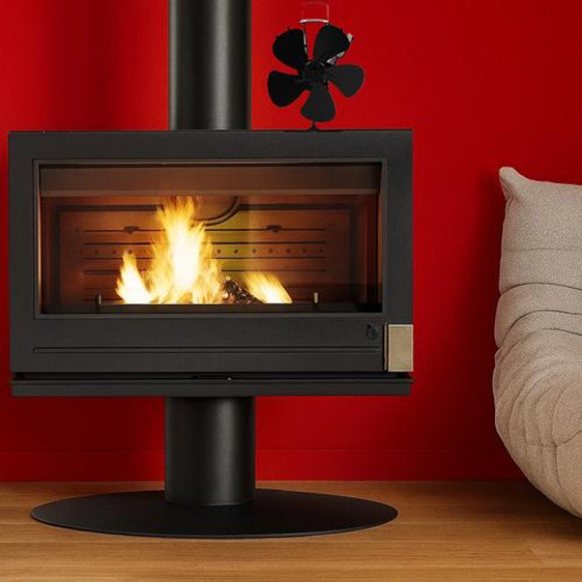 Камінний вентилятор 5-лопатевий Kaminer 26206/n