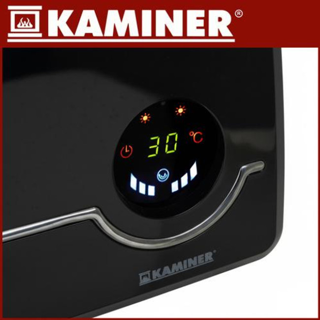 Обігрівач повітряна завіса Airo Kaminer з WiFi + пульт дистанційного управління