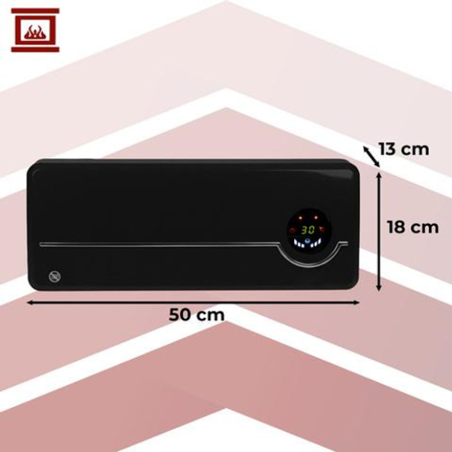 Обігрівач повітряна завіса Airo Kaminer з WiFi + пульт дистанційного управління