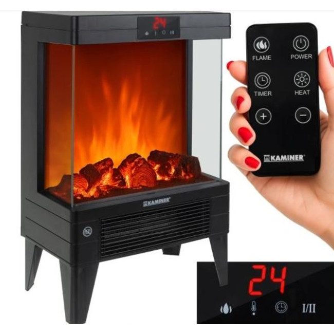 Электрокамин с эффектом живого пламени EMBEGO 26400