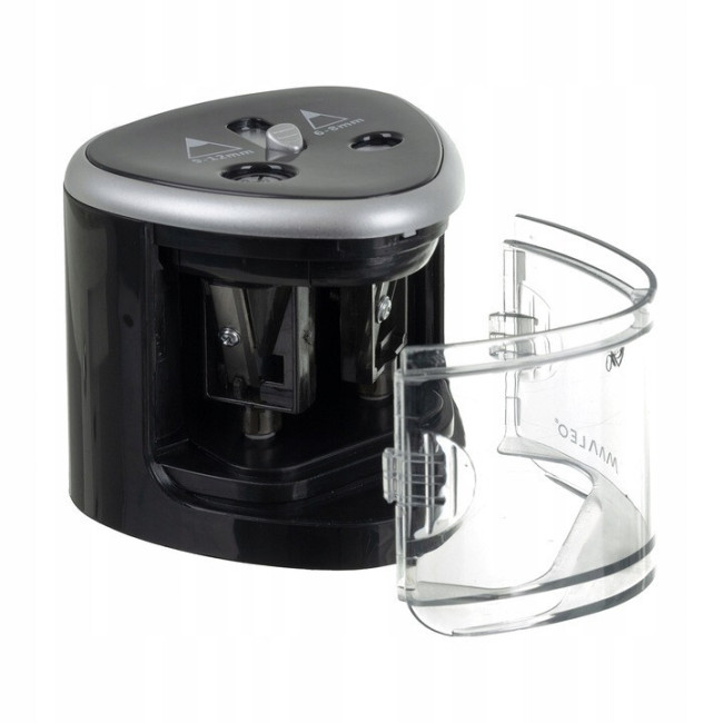 Электрическая точилка Maaleo 26046 двойная, 2 отверстия, сменные лезвия