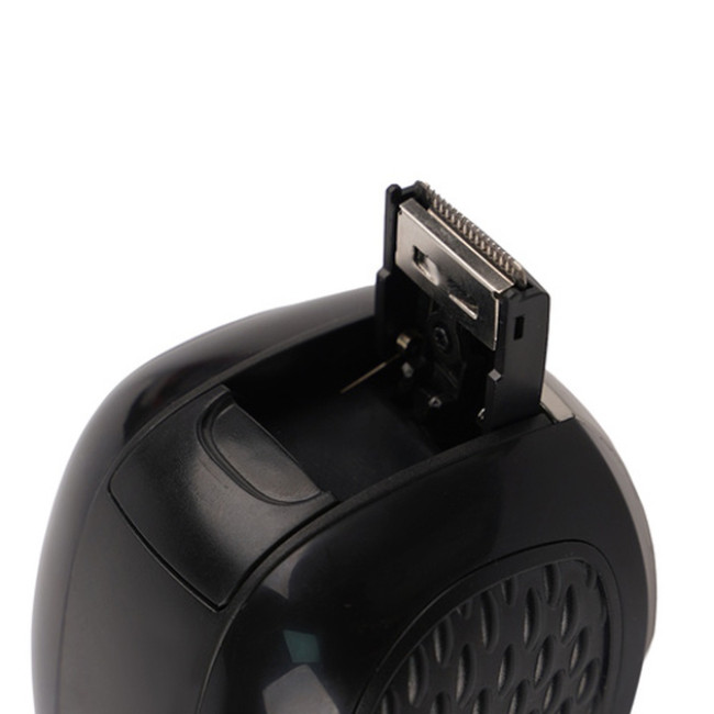 Мужская роторная аккумуляторная электробритва 5в1 Soulima 26423 USB триммер для стрижки бороды головы для носа и ушей + массажные насадки