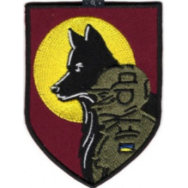 Шеврон SteelCats Воїн з Собакою