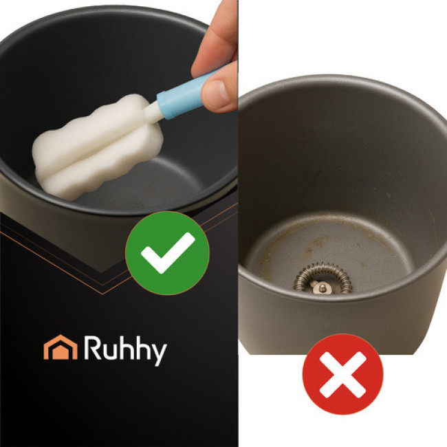 Капучінатор електричний вспінювач молока с дисплеєм 500 Вт Ruhhy 26649/n