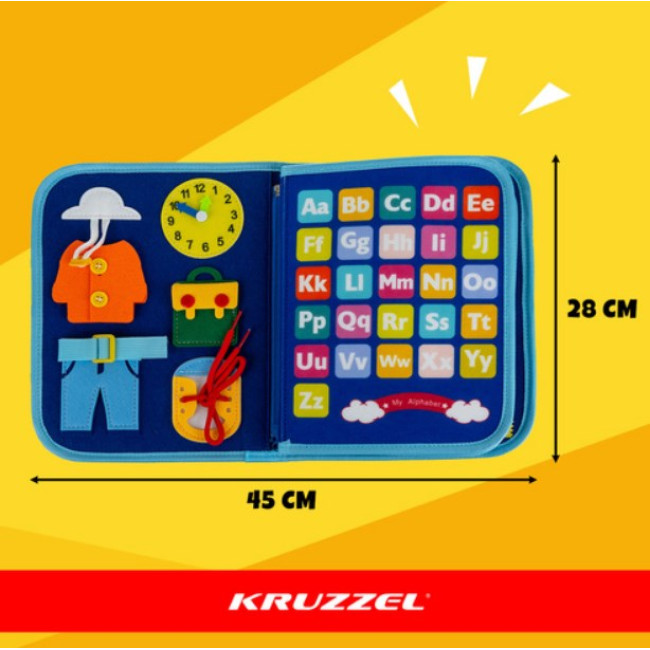 Настільна іграшка МОНТЕССОРІ Синя KRUZZEL 26881/n