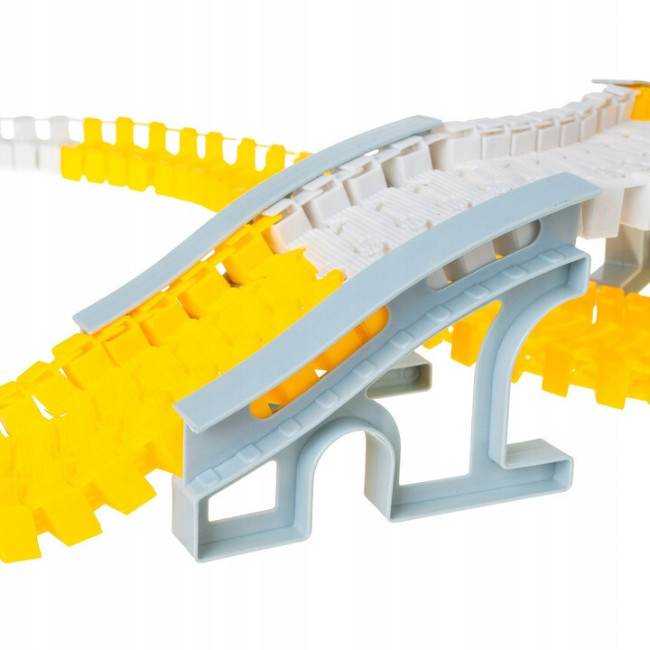 Автотрек, конструктор Iso Trade 26539 255 деталей, будівельна траса, машинки