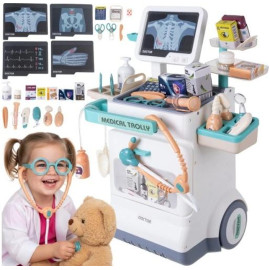 Играшковий набір лікаря на колясці XXL