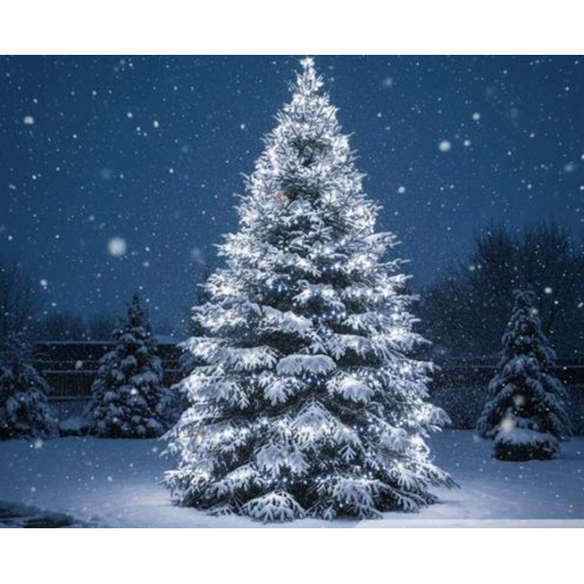 Світлодіодна ґірлянда 35 м, білий світ, підходить для вулиці