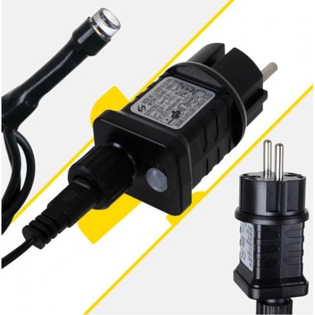 Світлодіодна ґірлянда 35 м, білий світ, підходить для вулиці