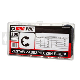 Набір Е-подібних стопорних кілець Mar-Pol M66483