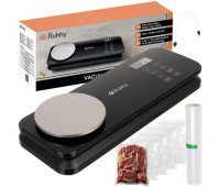 Вакууматор з вагами і ножем Ruhhy 24756 вакуумний пакувальник 120 Вт