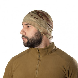 Шапка флісова Camotec Beanie 3.0 Polarheat QS Мультикам (8473)