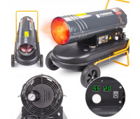 Тепловая пушка дизельная на колесах с термостатом Powermat 40кВт (Польша)