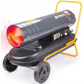 Тепловая пушка дизельная на колесах с термостатом Powermat 65кВт (Польша)