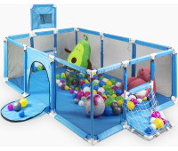 Дитячий Манеж Голубой 180х120см Diego