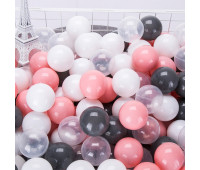 Шарики для сухого бассейну 400шт 7см 4 кольори