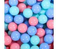 Шарікі для сухого басейну 400шт 5,5см Макарон