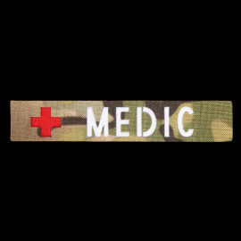 Шеврон Camotec Medic (2.5*13) MC Лазерна різка (9151)