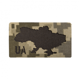 Шеврон Camotec Camotec UA Піксель/Олива Лазерна різка (8623)