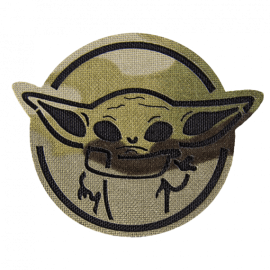 Шеврон Camotec Бейбі Йода/Грогу Multicam Лазерна Різка