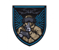 Шеврон Camotec Череп зв'язківець (7*8) MC Лазерна Різка (9511)