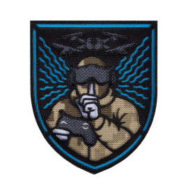 Шеврон Camotec Череп зв'язківець (7*8) MC Лазерна Різка (9511)