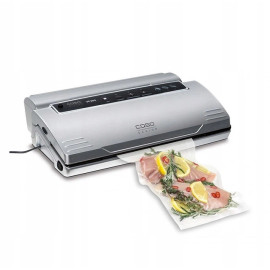 Вакуумний упаковщик CASO Design VC 200 з Box 120 Вт з вбудованим різаком, контейнер для плівки (1390)