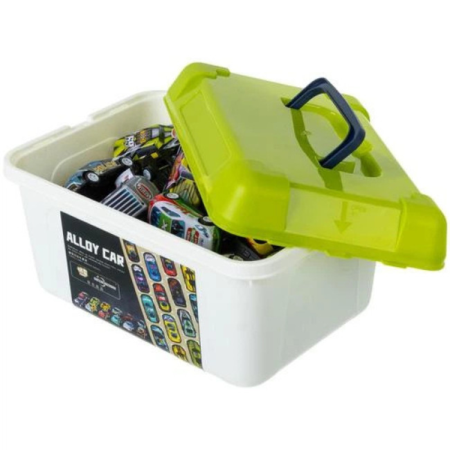 Набір машинок у валізці 50шт. Iso Trade 26603/n