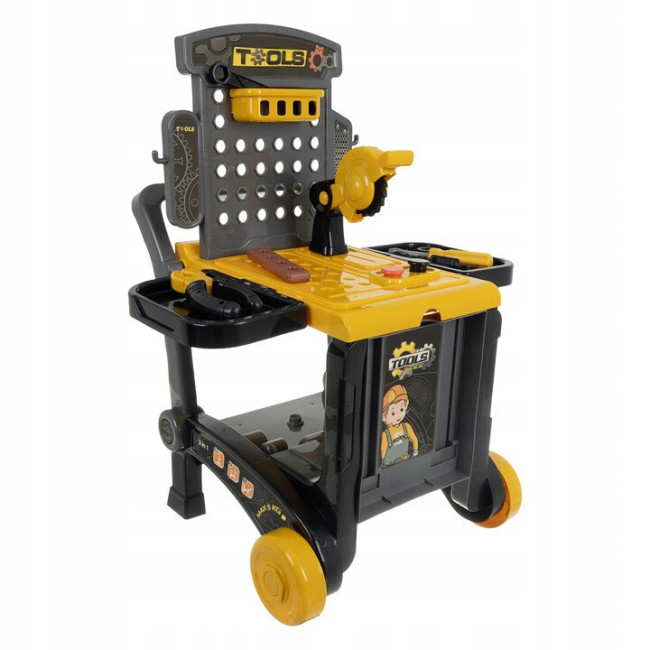 Дитяча майстерня для виготовлення іграшок Iso Trade 26631 - 3в1, 59 елементів