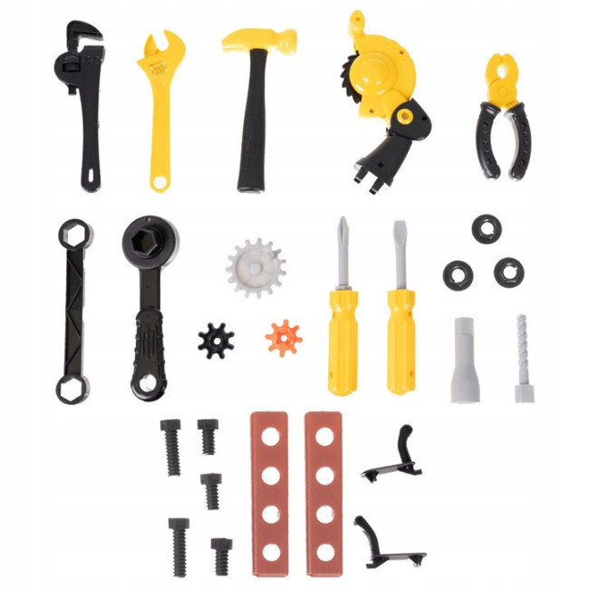 Дитяча майстерня для виготовлення іграшок Iso Trade 26631 - 3в1, 59 елементів