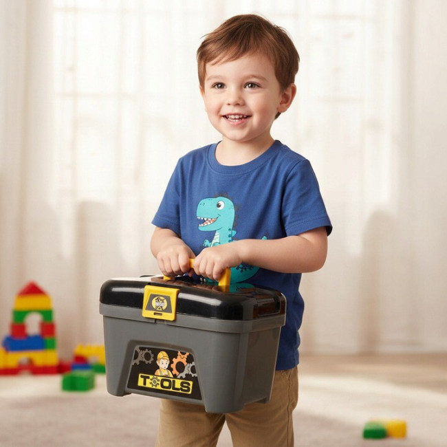 Дитяча майстерня для виготовлення іграшок Iso Trade 26631 - 3в1, 59 елементів