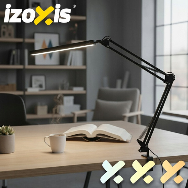 Настольная лампа Izoxis 26357 LED, 3 цвета, 10 уровней яркости, USB, 2-в-1