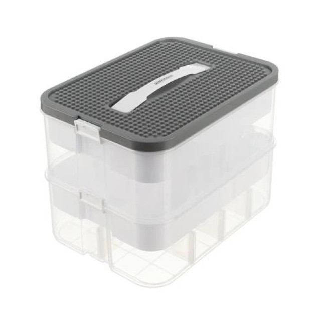 Контейнер для конструктора – 2 яруса Kruzzel 25756