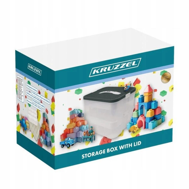 Контейнер для конструктора – 2 яруса Kruzzel 25756