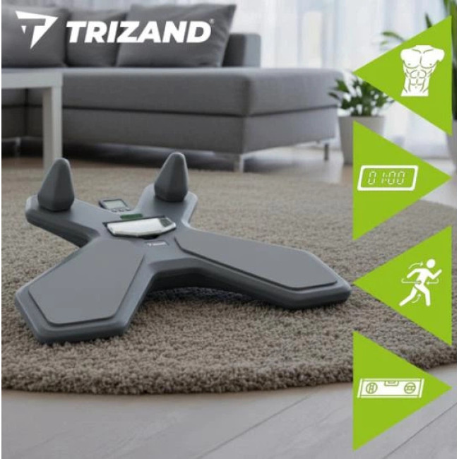 Тренажер балансувальна дошка з лічильником Trizand 26946