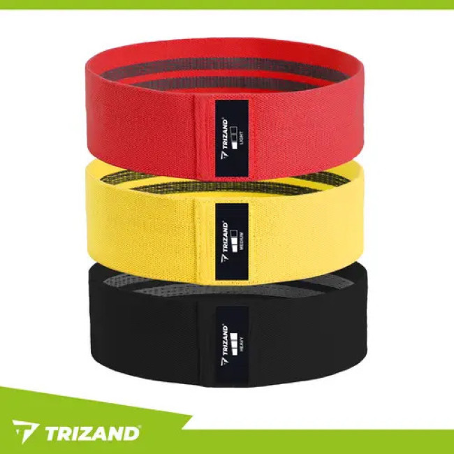 Набір експандерів для фітнесу - 3 шт. Trizand 25878/n