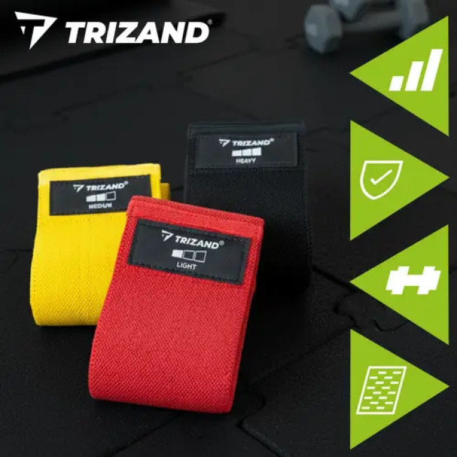 Набір експандерів для фітнесу - 3 шт. Trizand 25878/n