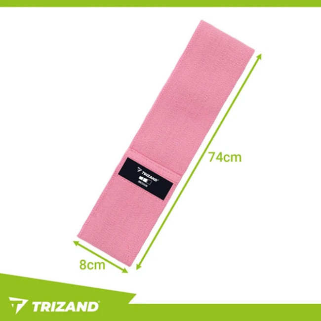 Еспандери для фітнесу 5 тканевых петель Trizand набір 5 шт 5-35 кг (25877)
