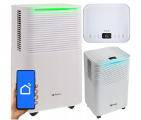 Потужний конденсаційний осушувач повітря, поглинач вологи Ruhhy DRYZIX Smart WiFi 200 Вт Об'єм 2 л, 12 л/день (26498)