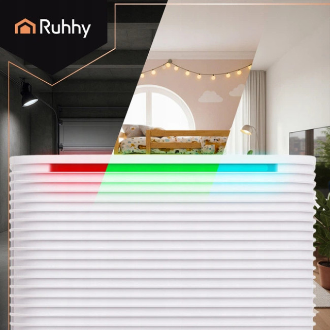 Потужний конденсаційний осушувач повітря, поглинач вологи Ruhhy DRYZIX Smart WiFi 200 Вт Об'єм 2 л, 12 л/день (26498)