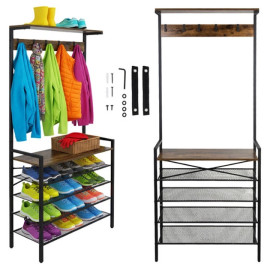 Вешалка для одежды напольная с крючками Ruhhy 27035