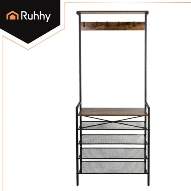 Вешалка для одежды напольная с крючками Ruhhy 27035/n
