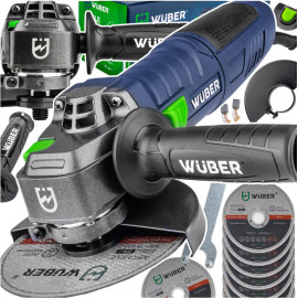 Болгарка (углова шліфмашина) 900Вт 125мм Wuber (Польща)