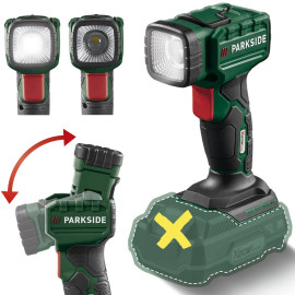 Акумуляторний світлодіодний ліхтар 280 лм 3 Вт Parkside (PLHLA 20-Li C1) Без акумулятора