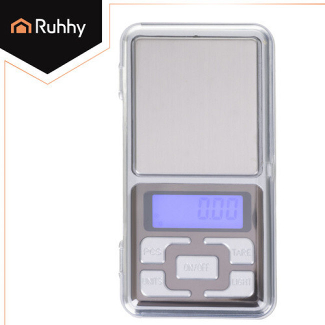 Електронні кишенькові ваги до 200 г точність до 0.01 Ruhhy (26092)